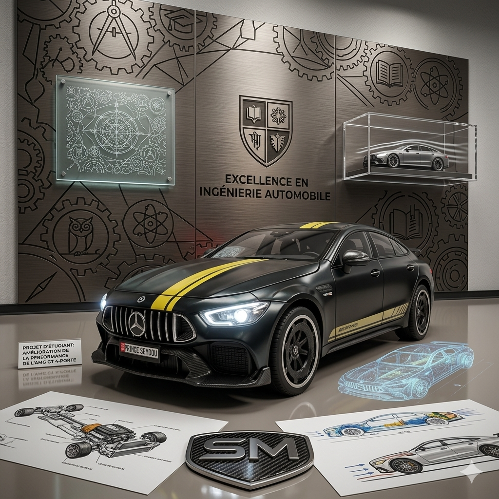Mercedes AMG GT63S - Échelle 1/24