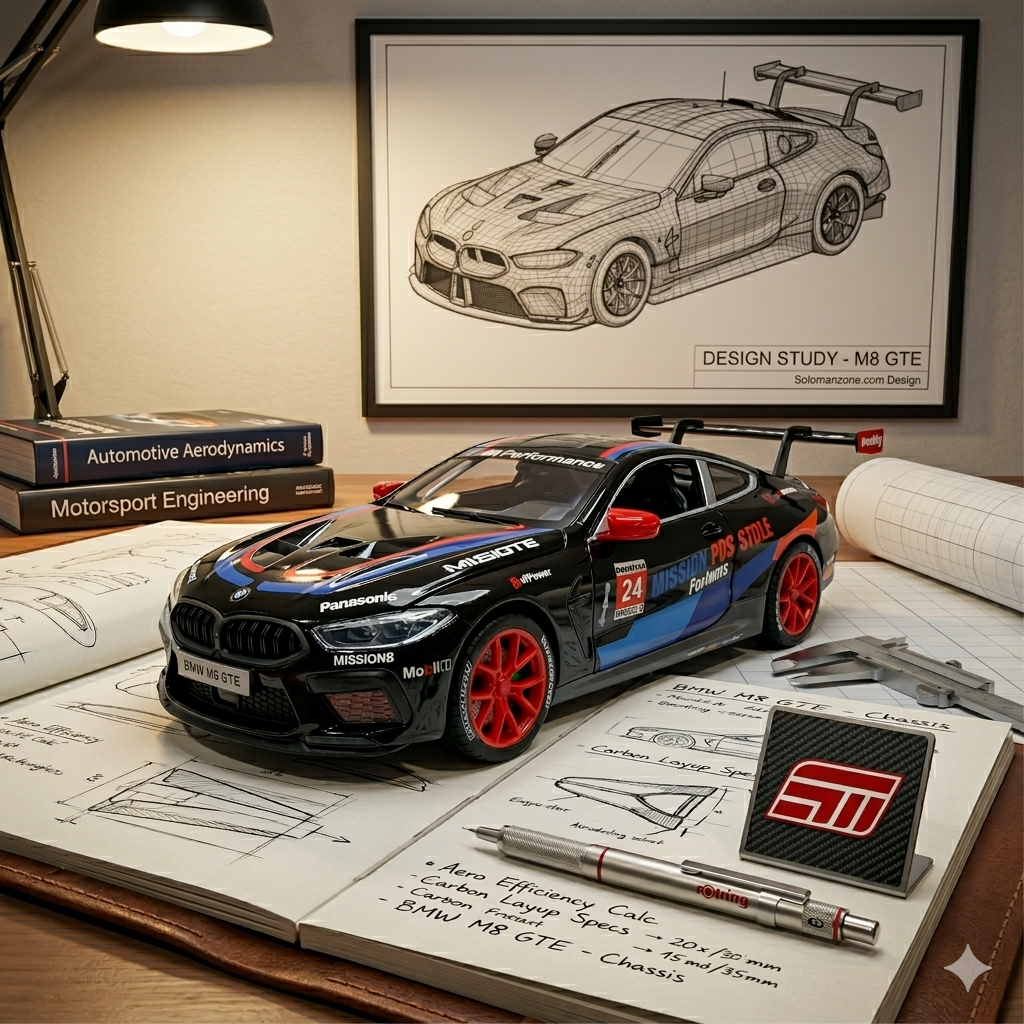 BMW M8 Competition - Échelle 1/24